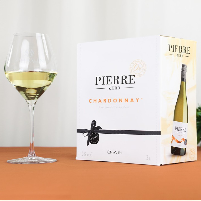 Pierre Zero Bag-in-Box 3 x 3 Liter Hvidvin
