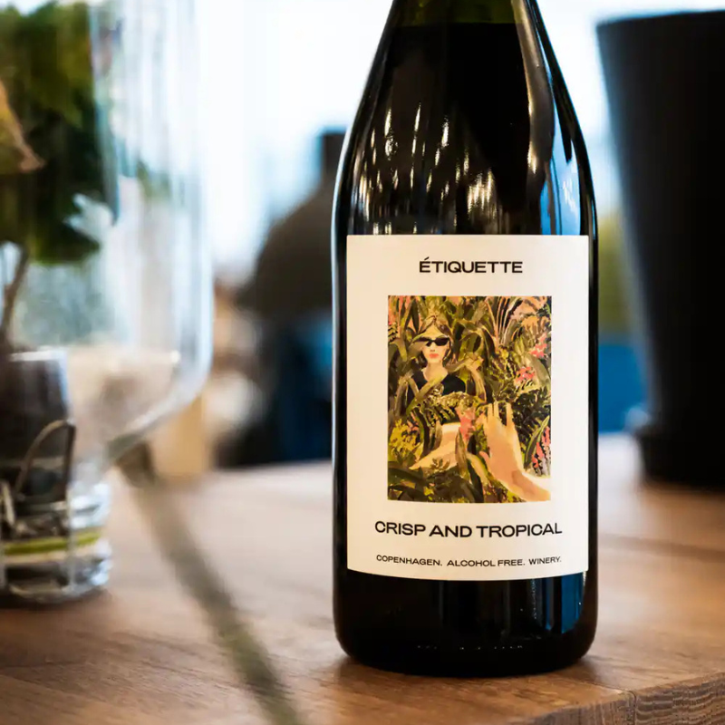 Étiquette Crisp & Tropical 75 cl 0,0%