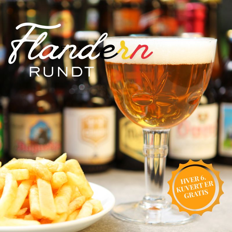 Ølsmagningskasse - Flandern Rundt - 6 flasker