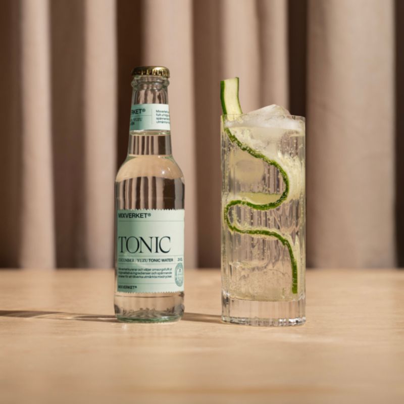 Cucumber & Yuzu Gin og Tonic drinkskasse