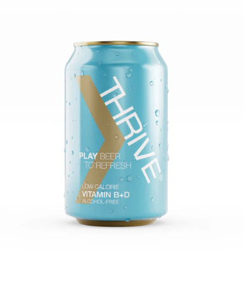 Thrive Play. Unwind. Recover. Smagskasse 12 x 33 cl