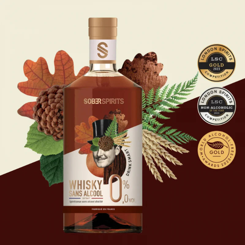 Sober Spirits Alkoholfri Whisky & Cola Drinkskasse