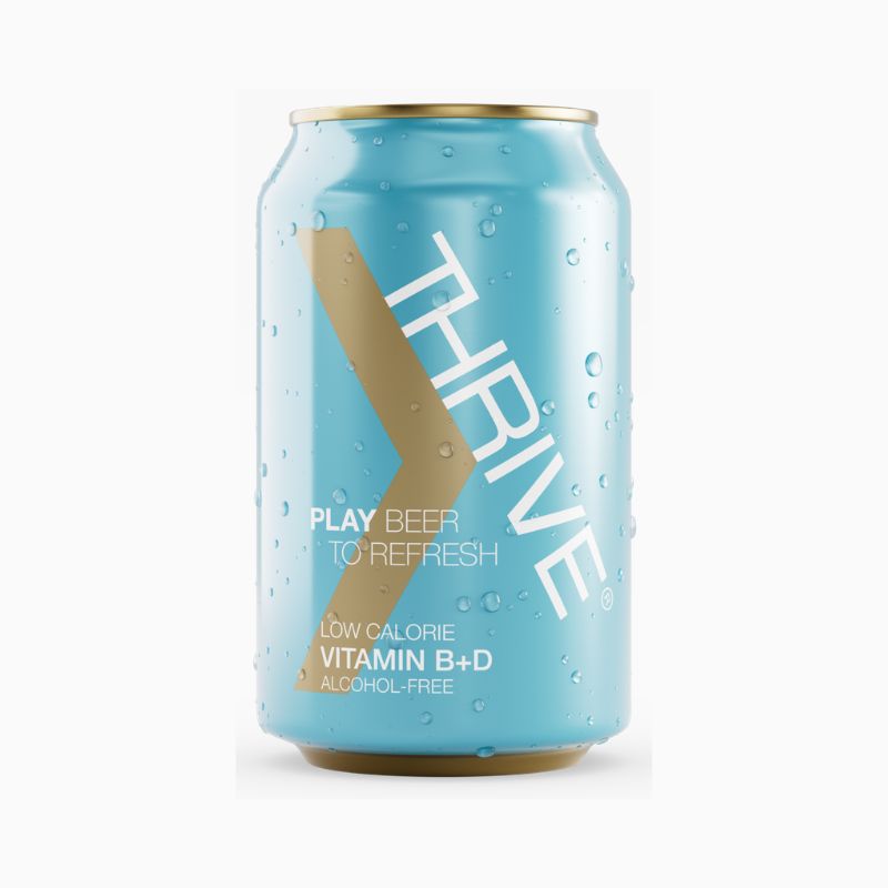 Thrive Play. Unwind. Recover. Smagskasse 12 x 33 cl