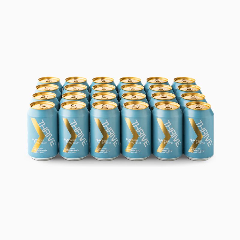 Thrive Play Refresh, Vitamin B+D 12 x 33 cl