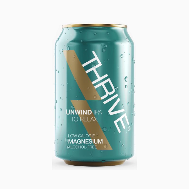 Thrive Play. Unwind. Recover. Smagskasse 12 x 33 cl